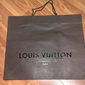 Louis Vuitton Large Paper Shopping Bag